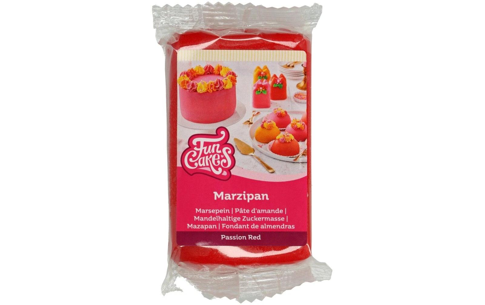 Funcakes Marzipan – rot 250 g Funcakes Marzipan – rot 250 g