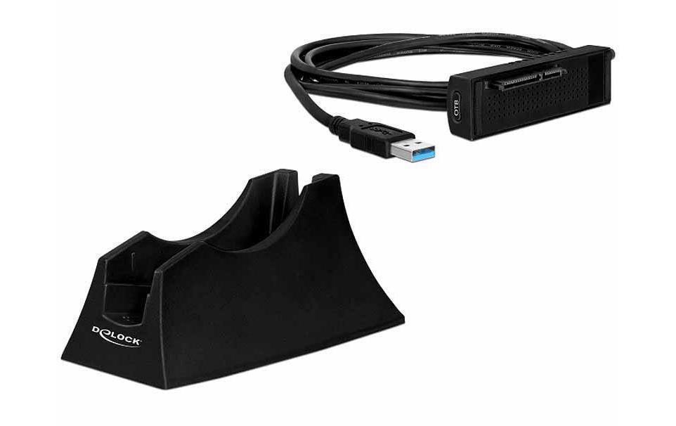 Delock Dockingsstation für 1x SATA-HDD, USB 3.0