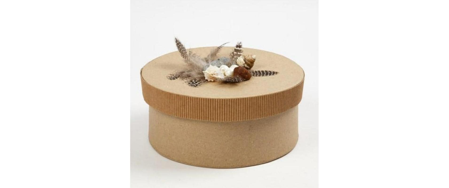 Creativ Company Papp-Schachtel 8-19 cm 5 Stück