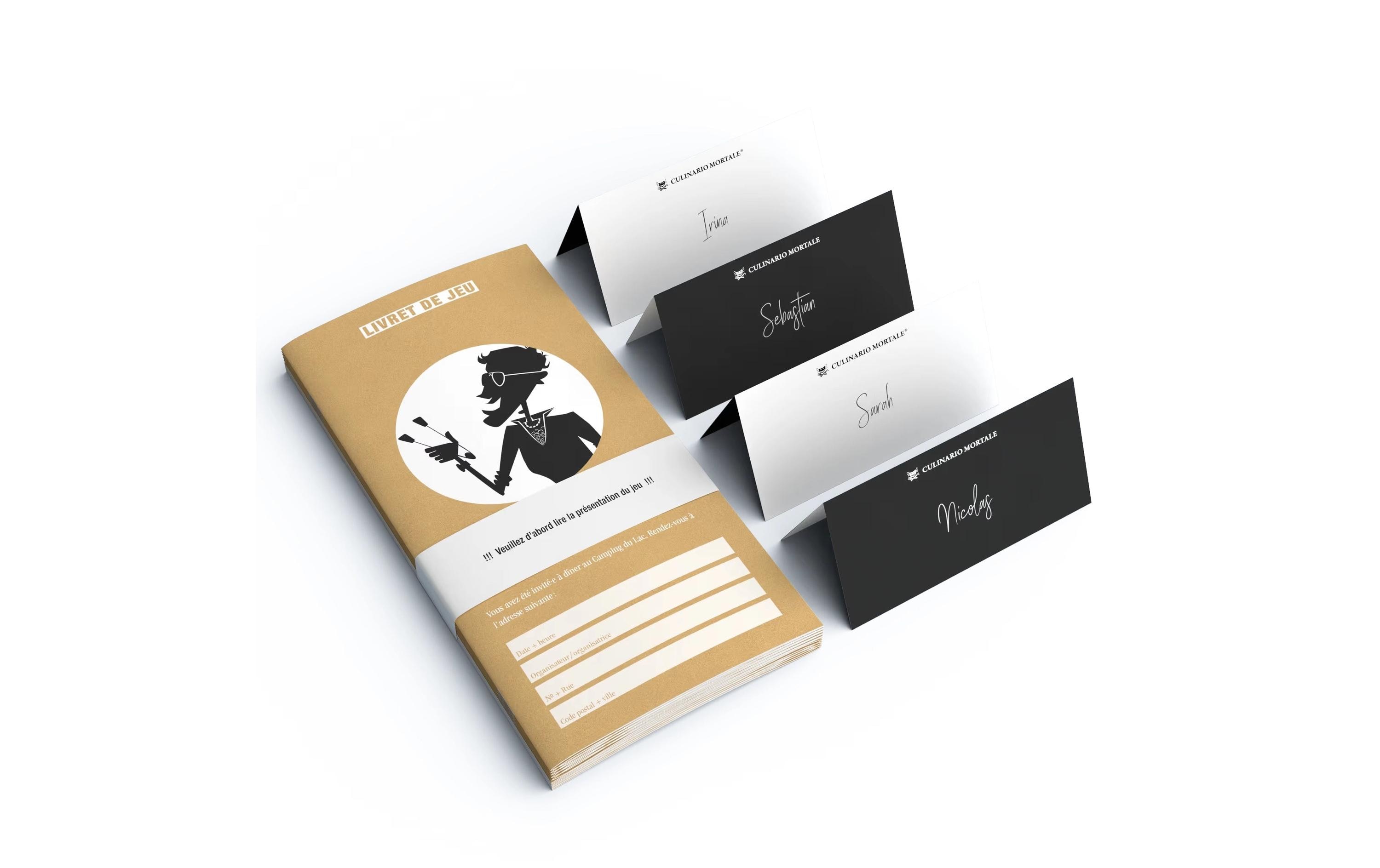 Culinario Mortale Partyspiel Petit meurtre entre campeurs