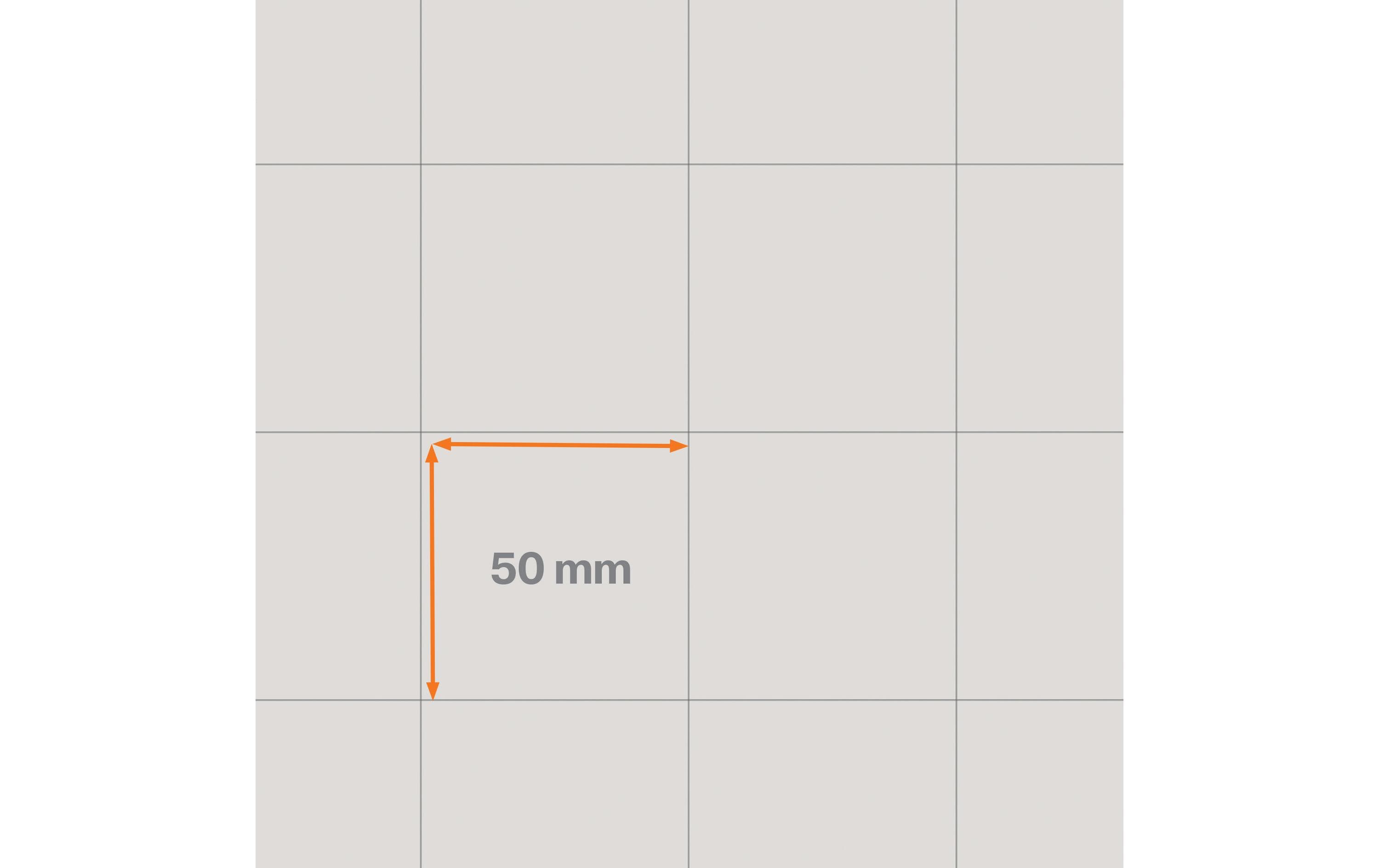 Nobo Flipchart blanko / kariert, 58 x 81 cm, 50 Blatt