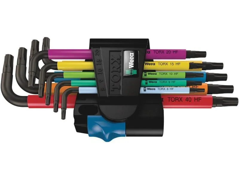 Wera Winkelschlüssel-Set 967/9 TX Multicolour HF 1 TX8-TX40 Wera Winkelschlüssel-Set 967/9 TX Multicolour HF 1 TX8-TX40