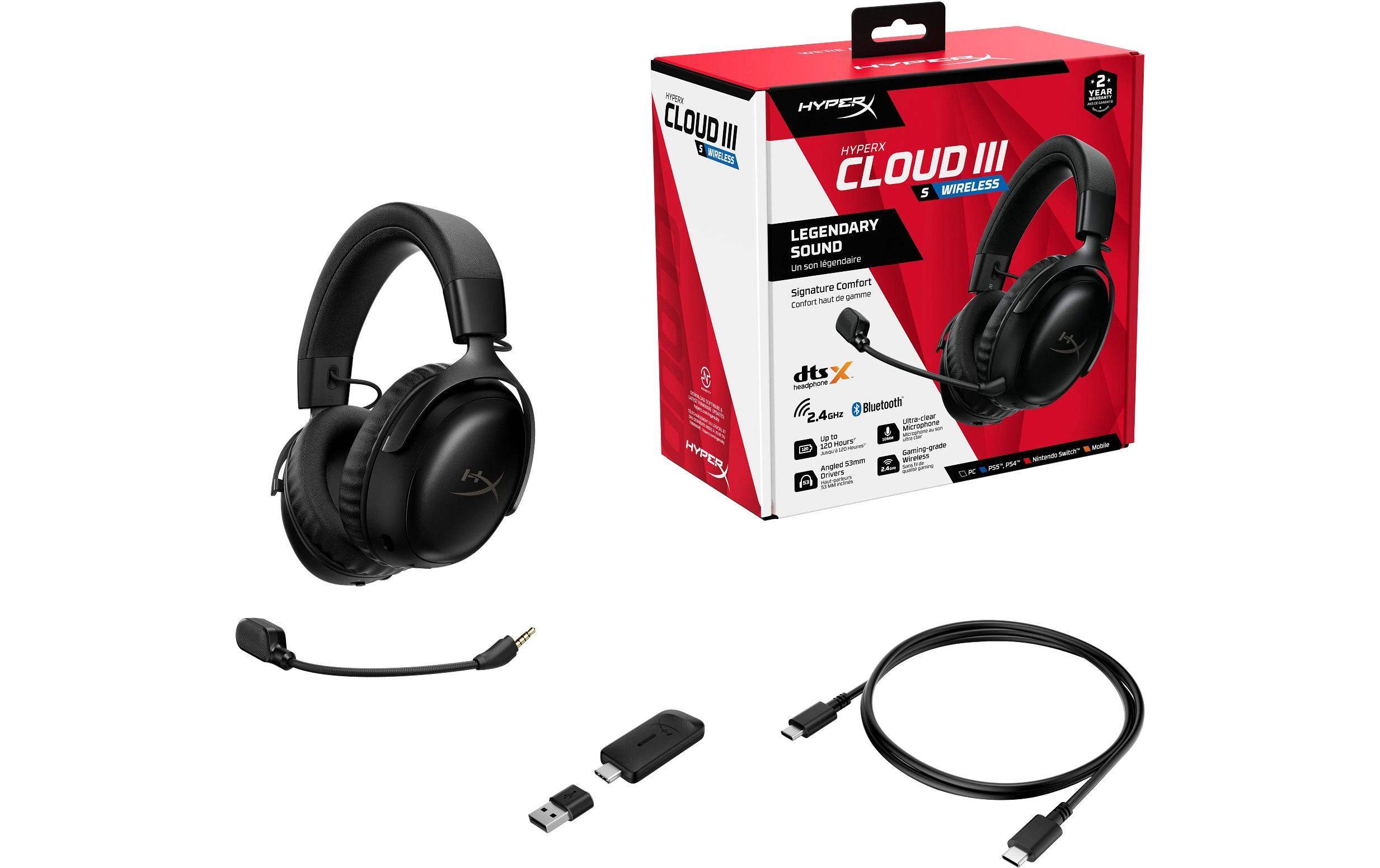 HyperX Headset HyperX Cloud III S Schwarz