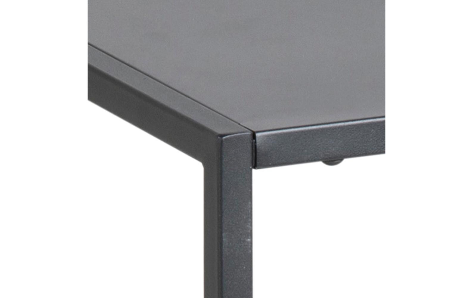 AC Design Beistelltisch Newton 45 x 40 x 50,5 cm, Schwarz