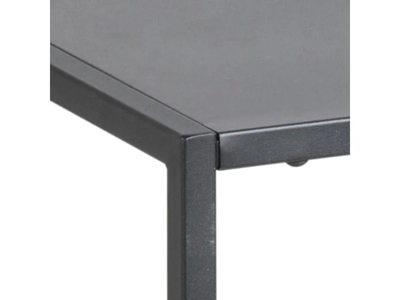 AC Design Beistelltisch Newton 45 x 40 x 50,5 cm, Schwarz AC Design Beistelltisch Newton 45 x 40 x 50,5 cm, Schwarz