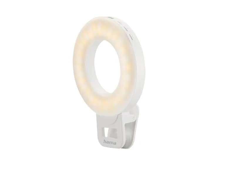 Hama ToGo Clip-On, aufladbar, weiss Hama ToGo Clip-On, aufladbar, weiss