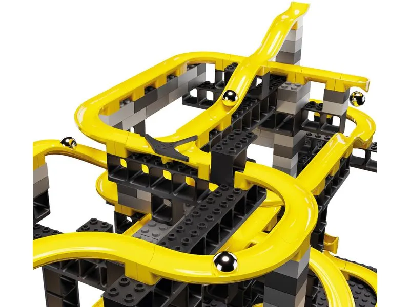 Hubelino Kugelbahn Pi Bahnelemente Set , 141-teilig