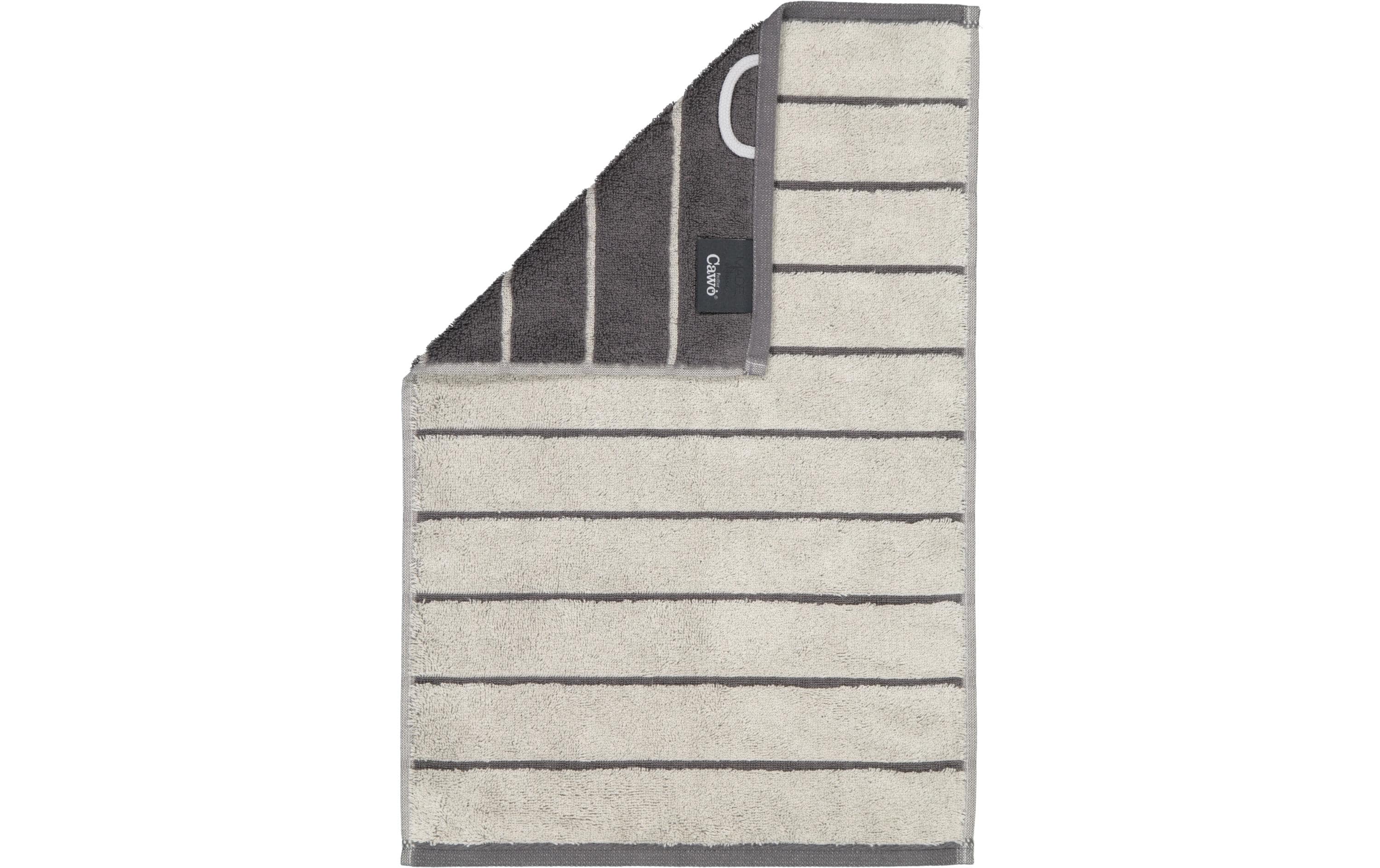 Cawö Gästetuch Balance Doubleface 30 x 50 cm, Platin