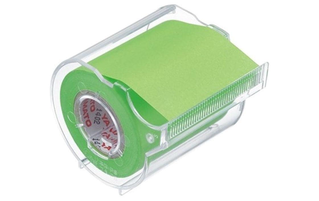 NT Cutter Notizzettel-Dispenser Yamato 5 cm Neongrün, 1 Rolle NT Cutter Notizzettel-Dispenser Yamato 5 cm Neongrün, 1 Rolle