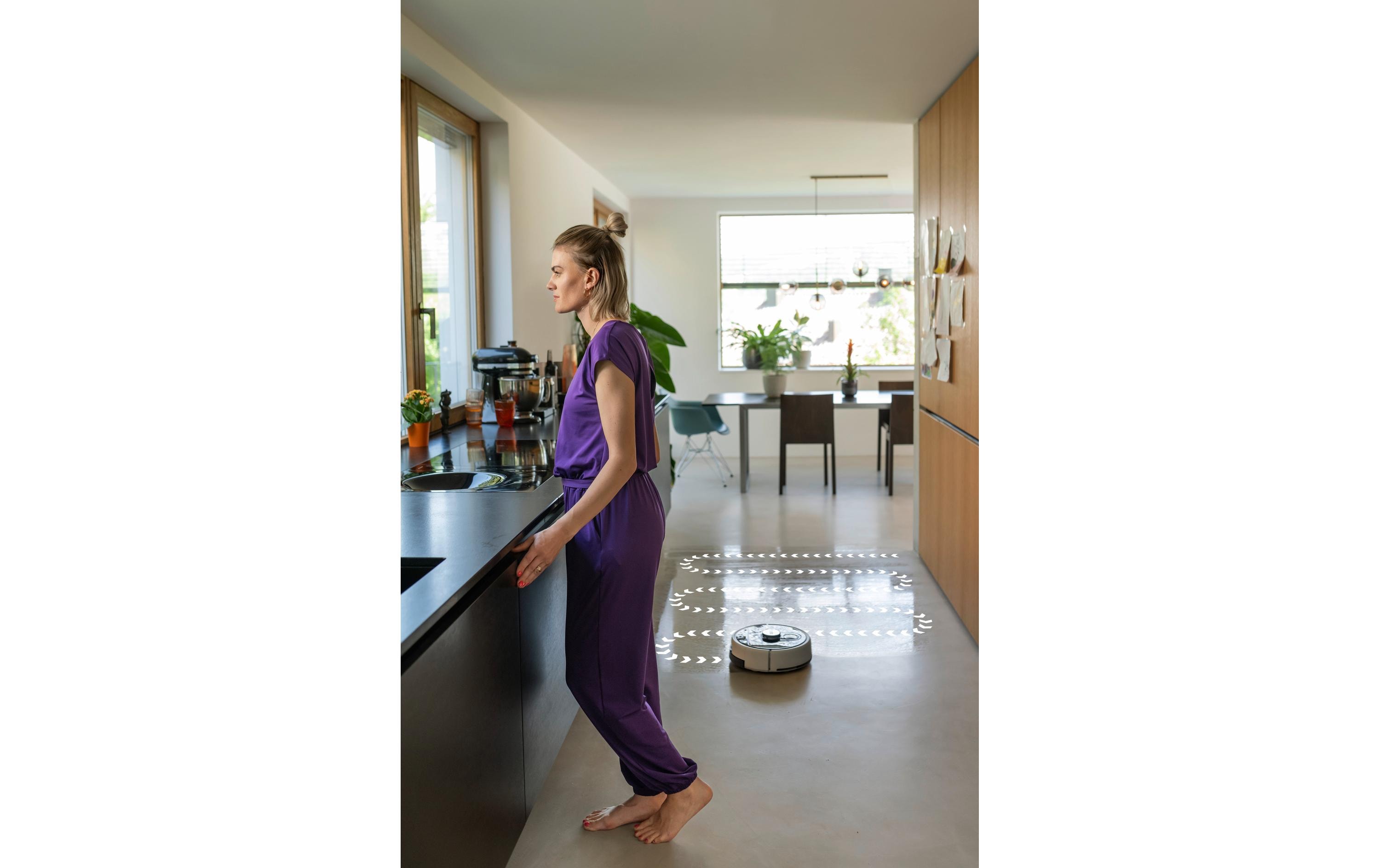 Kärcher Saug- und Wischroboter RCF 3 Schwarz/Weiss