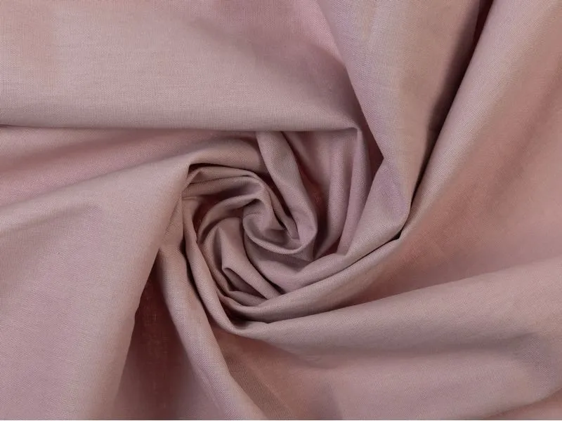 COCON Kopfkissenbezug Renforcé 65 x 100 cm, Mauve, 2 Stück