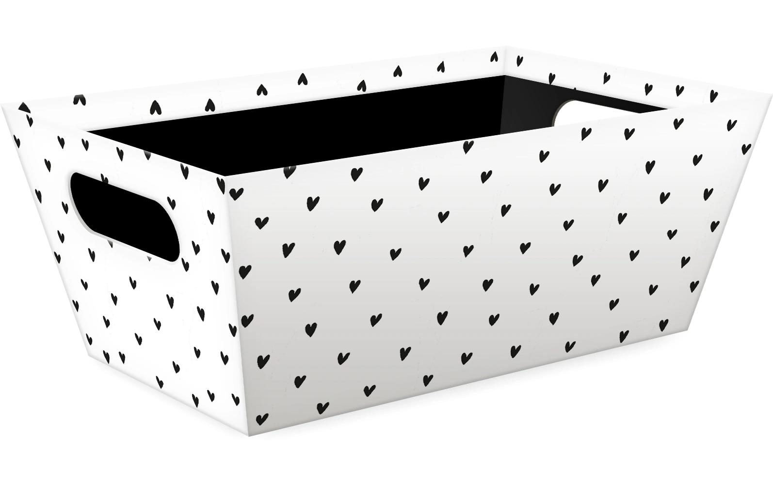 Braun + Company Geschenkbox Herzilein 25 x 16 x 7.5 cm