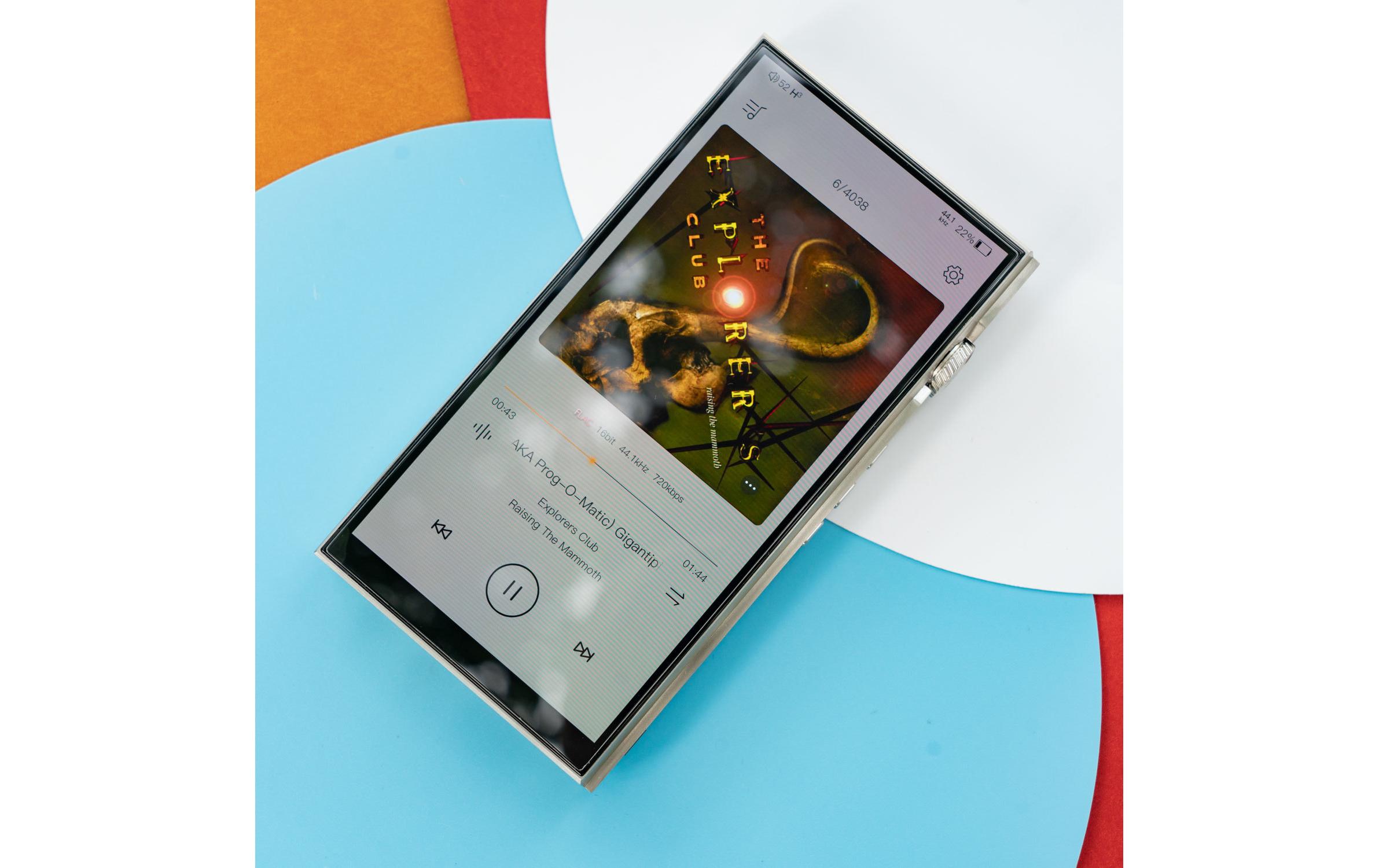 iBasso HiRes-Player DX340 Schwarz; Silber