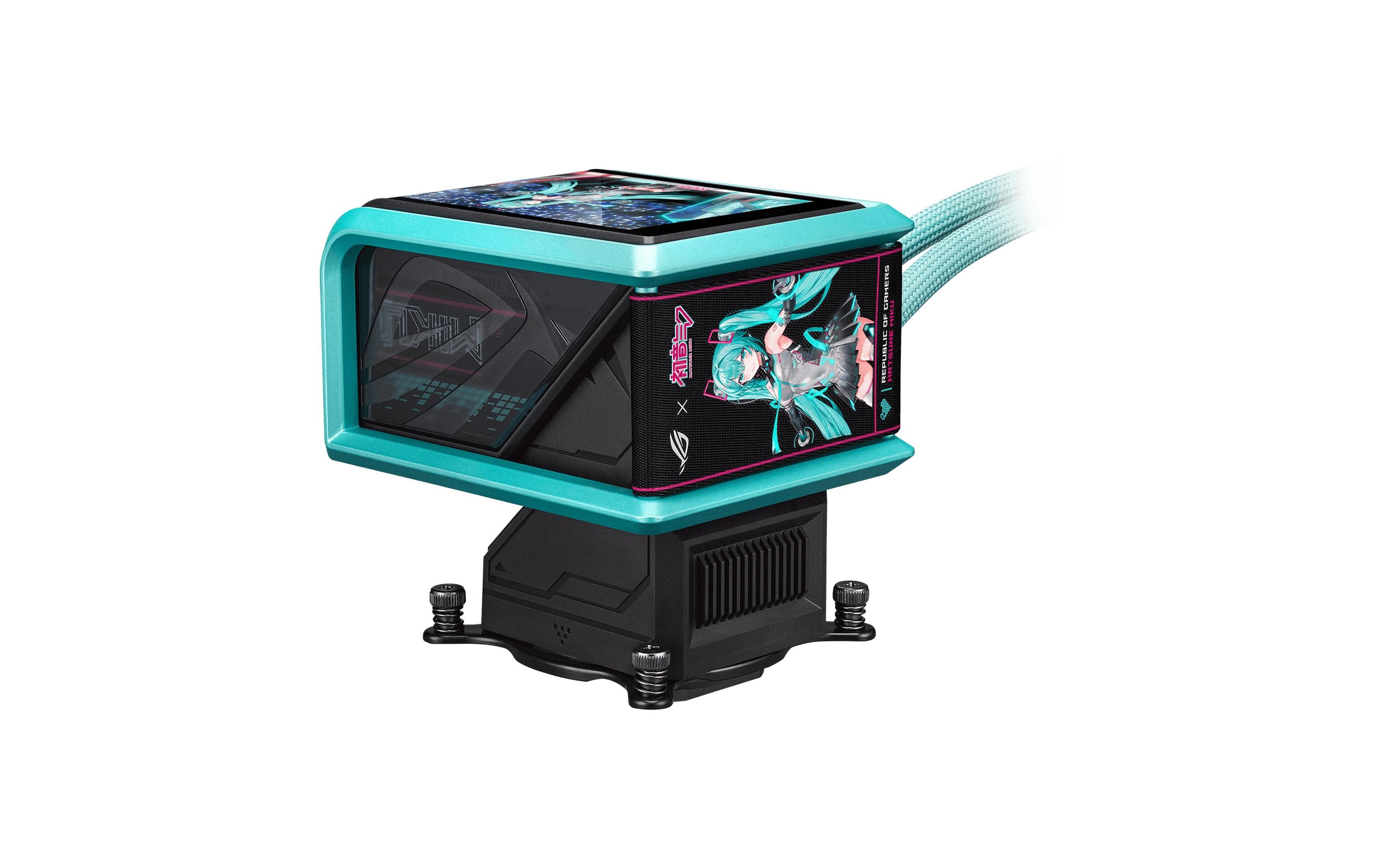 ASUS ROG Wasserkühlung ROG RYUO IV 360 ARGB Hatsune Miku Edition