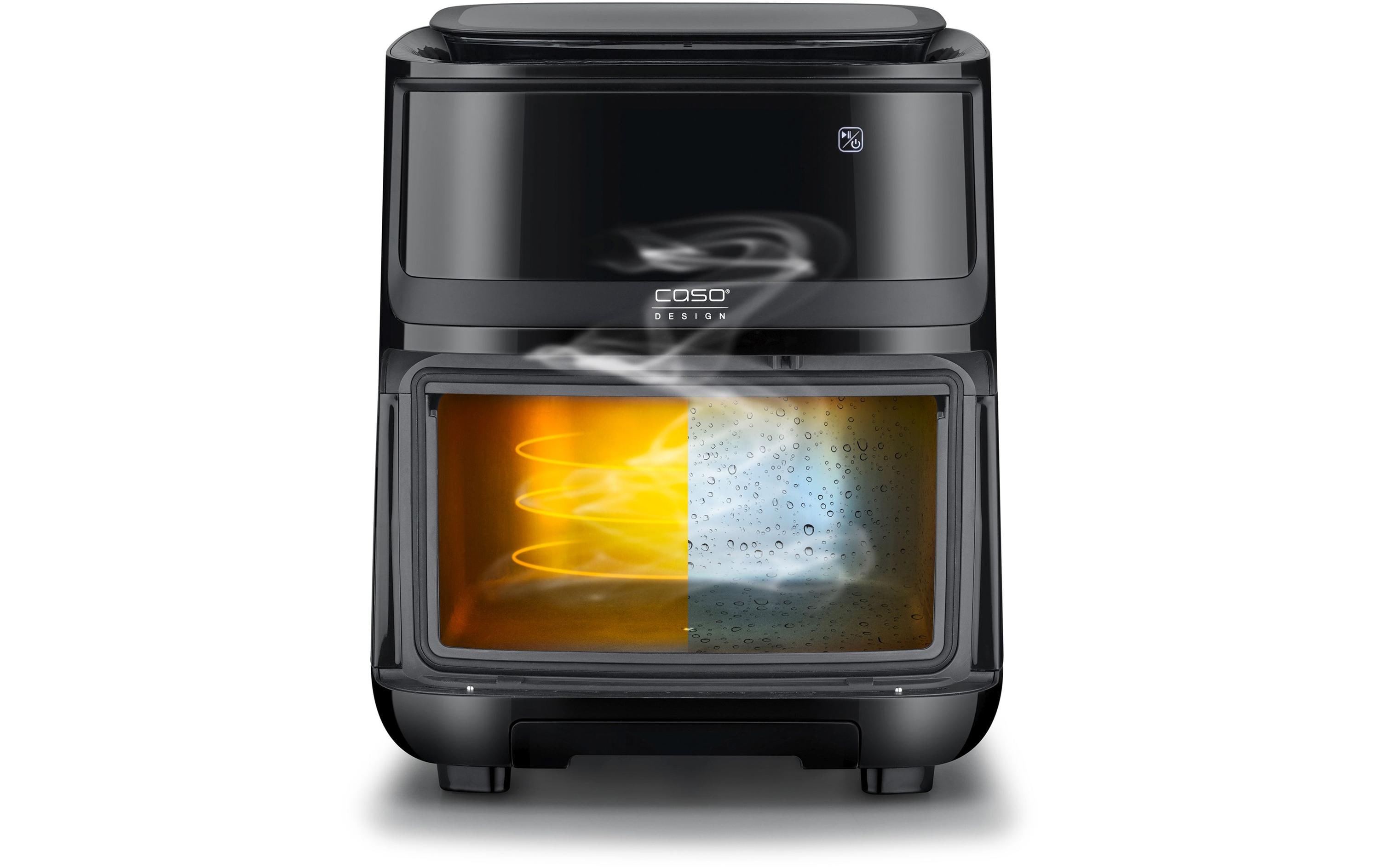 Caso Heissluft-Fritteuse AirFry & Steam 700 1.3 kg, Schwarz