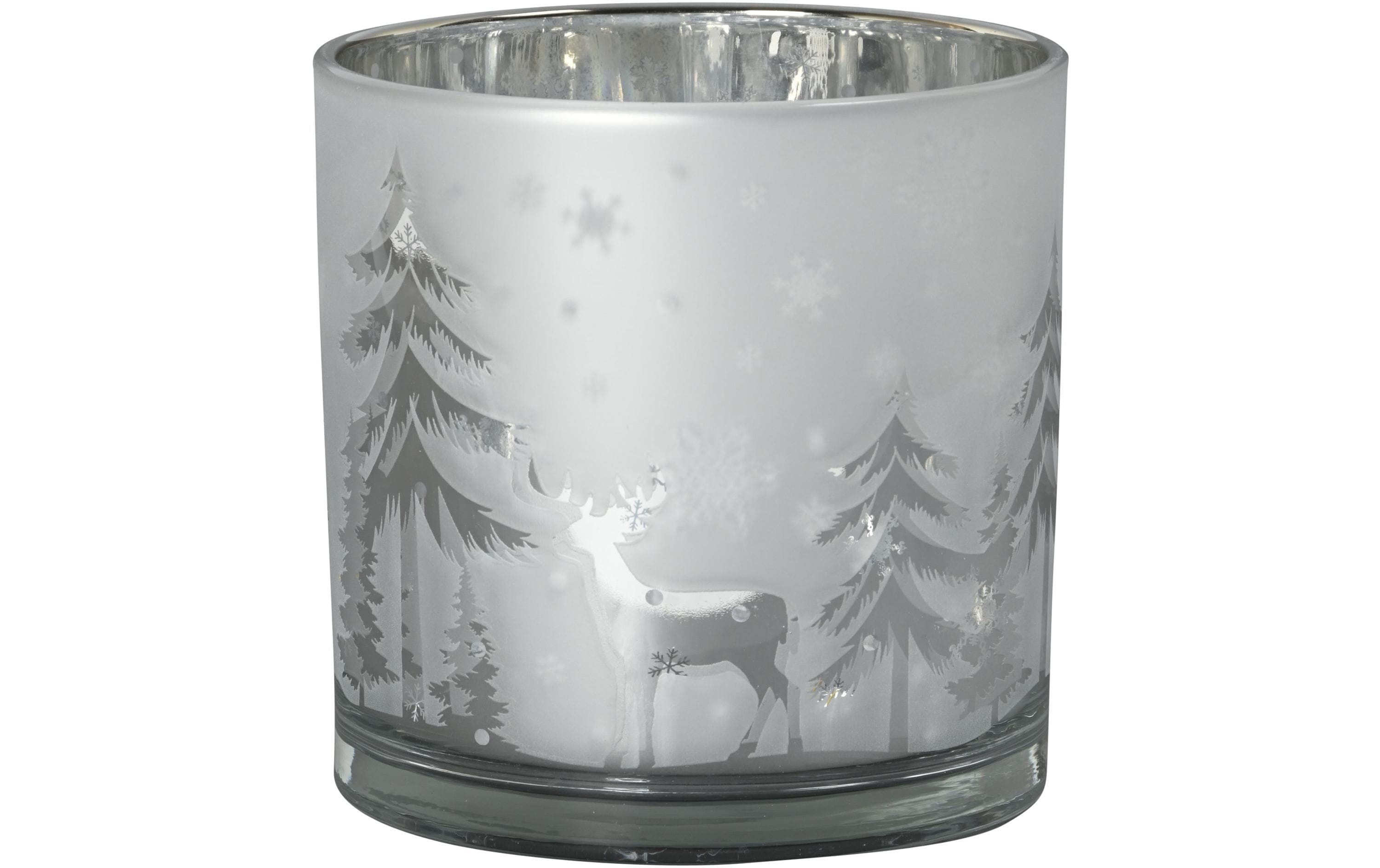 COCON Windlicht Wald, Silber COCON Windlicht Wald, Silber