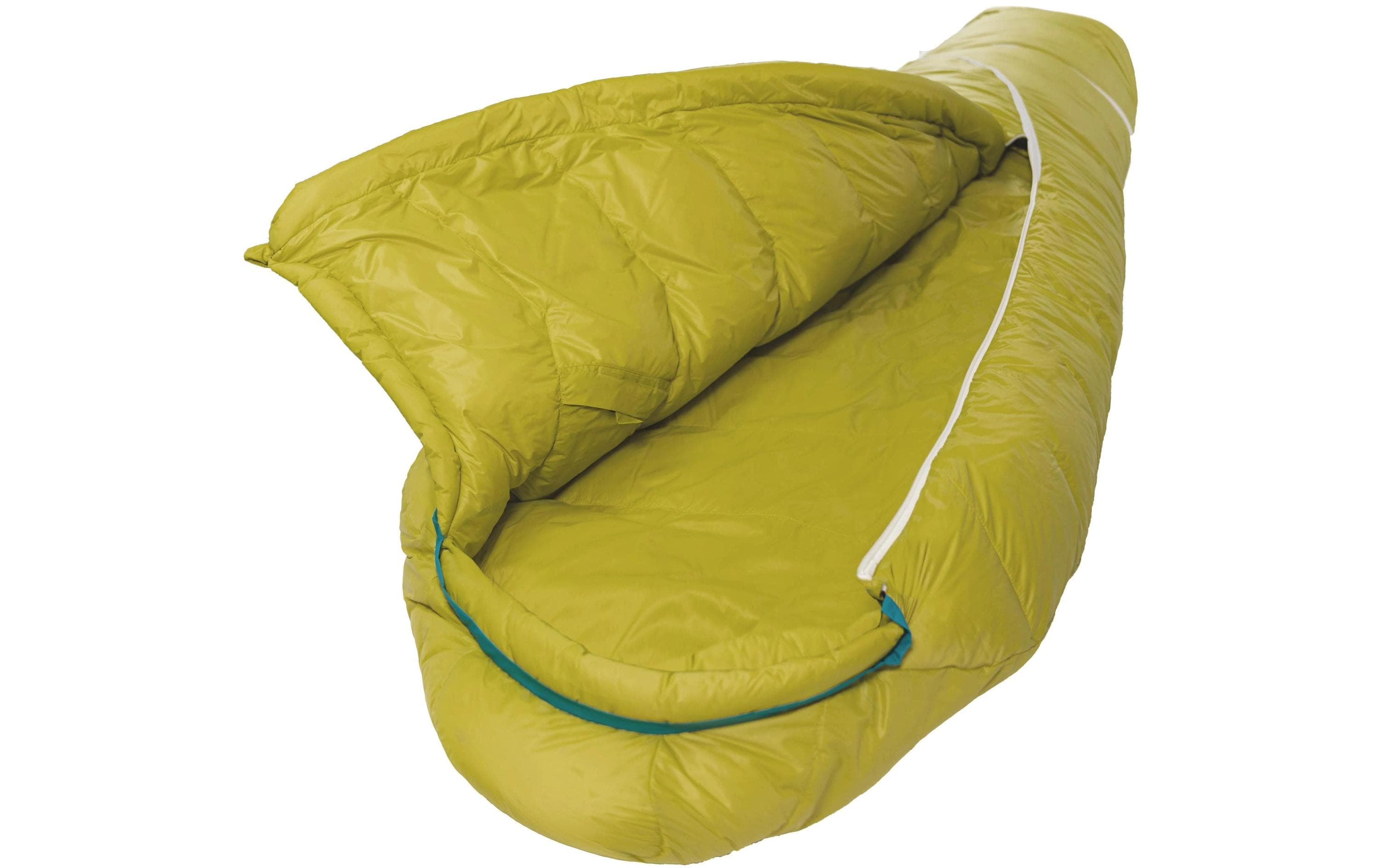 Grüezi Bag Kinderschlafsack Biopod DownWool KidsTeen Citron