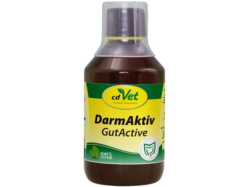 cdVet Hunde-Nahrungsergänzung DarmAktiv Hund & Katze, 250 ml