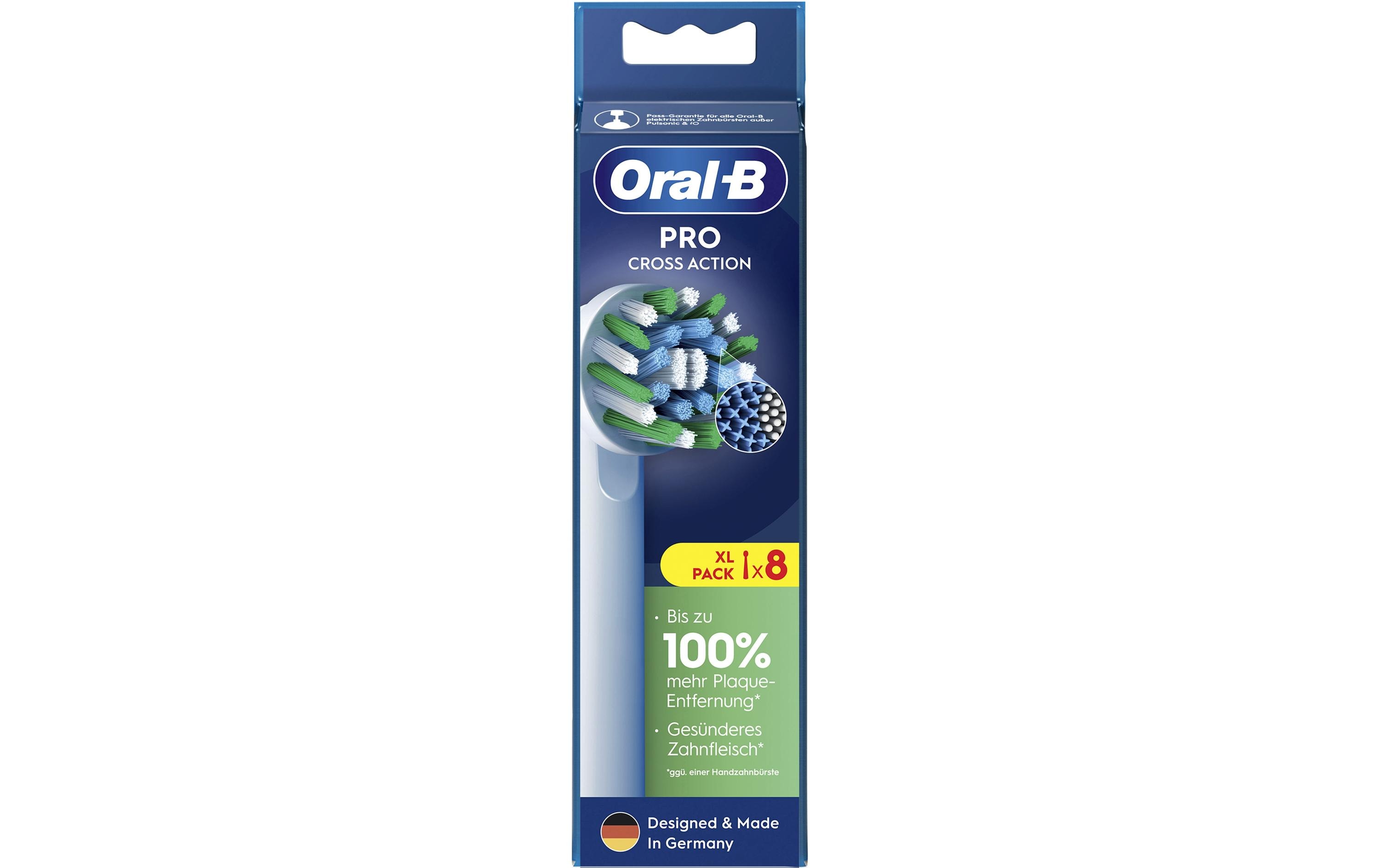 Oral-B Zahnbürstenkopf CrossAction 1 Stück, Weiss