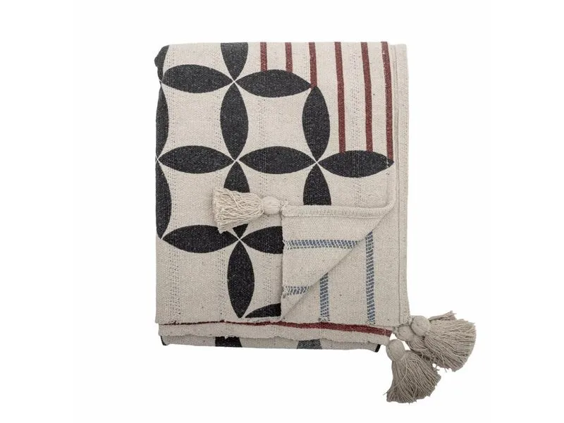 Bloomingville Tagesdecke Forma, 155 x 130 cm, Natur Bloomingville Tagesdecke Forma, 155 x 130 cm, Natur