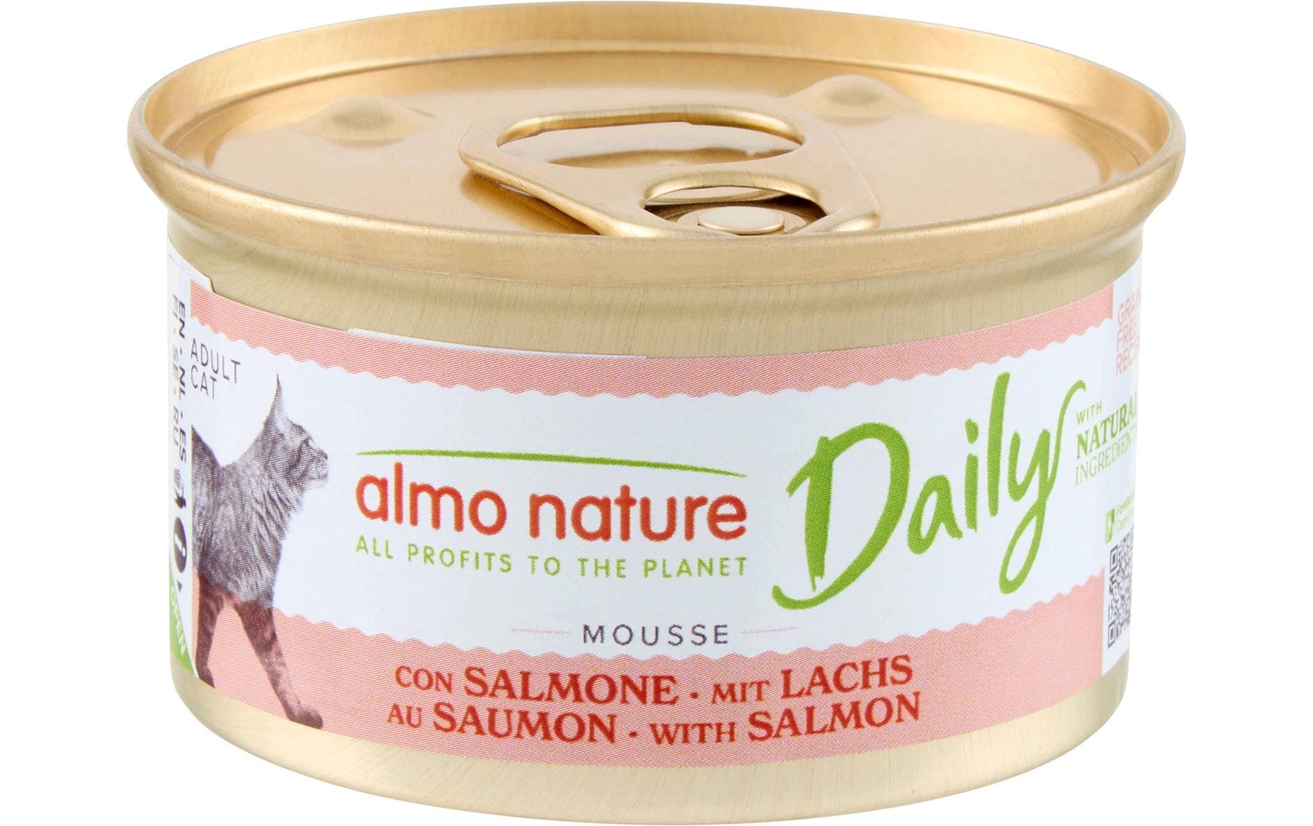 Almo Nature Nassfutter Daily Mousse mit Lachs 24 x 85g Almo Nature Nassfutter Daily Mousse mit Lachs 24 x 85g