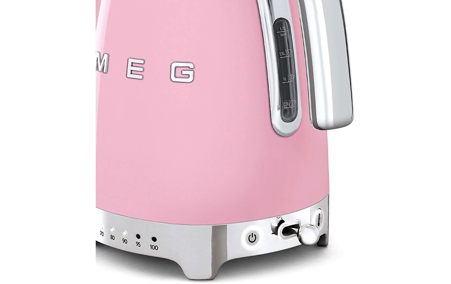 SMEG Wasserkocher 50's Style KLF04PKEU 1.7 l, Cadillac Pink
