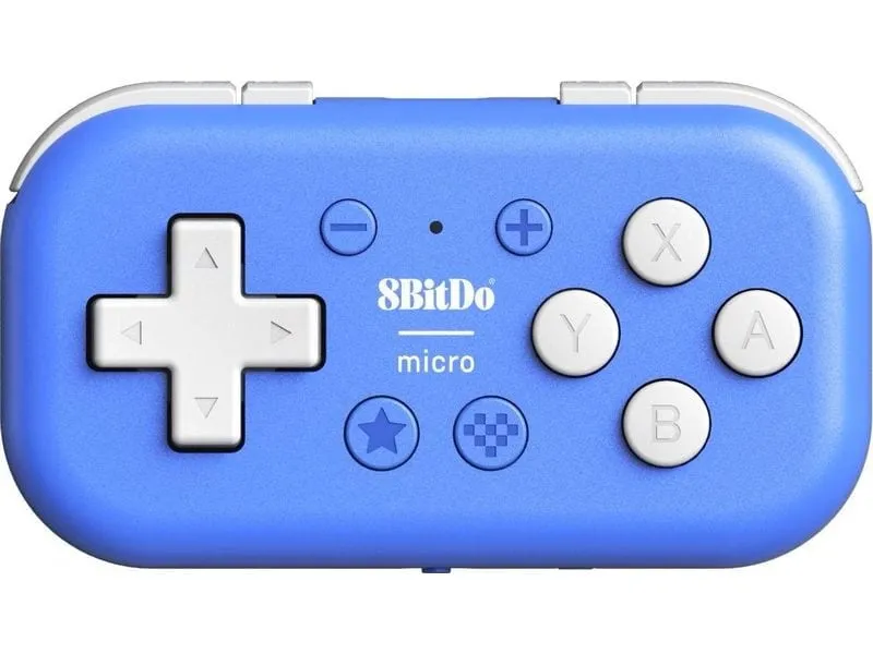 8bitdo Gamepad Micro Wireless Controller NSW2/NSW/Android Blau 8bitdo Gamepad Micro Wireless Controller NSW2/NSW/Android Blau