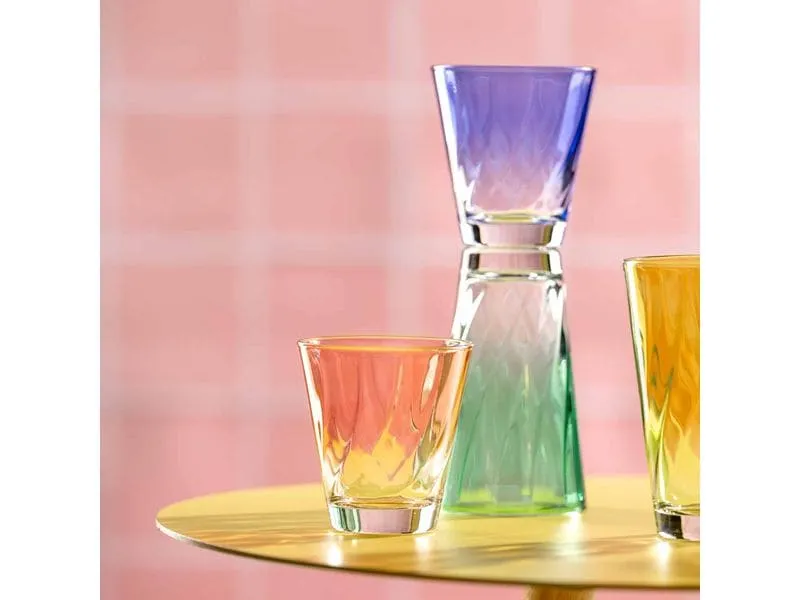 Leonardo Trinkglas Twist 215 ml, 4 Stück, Blau Leonardo Trinkglas Twist 215 ml, 4 Stück, Blau