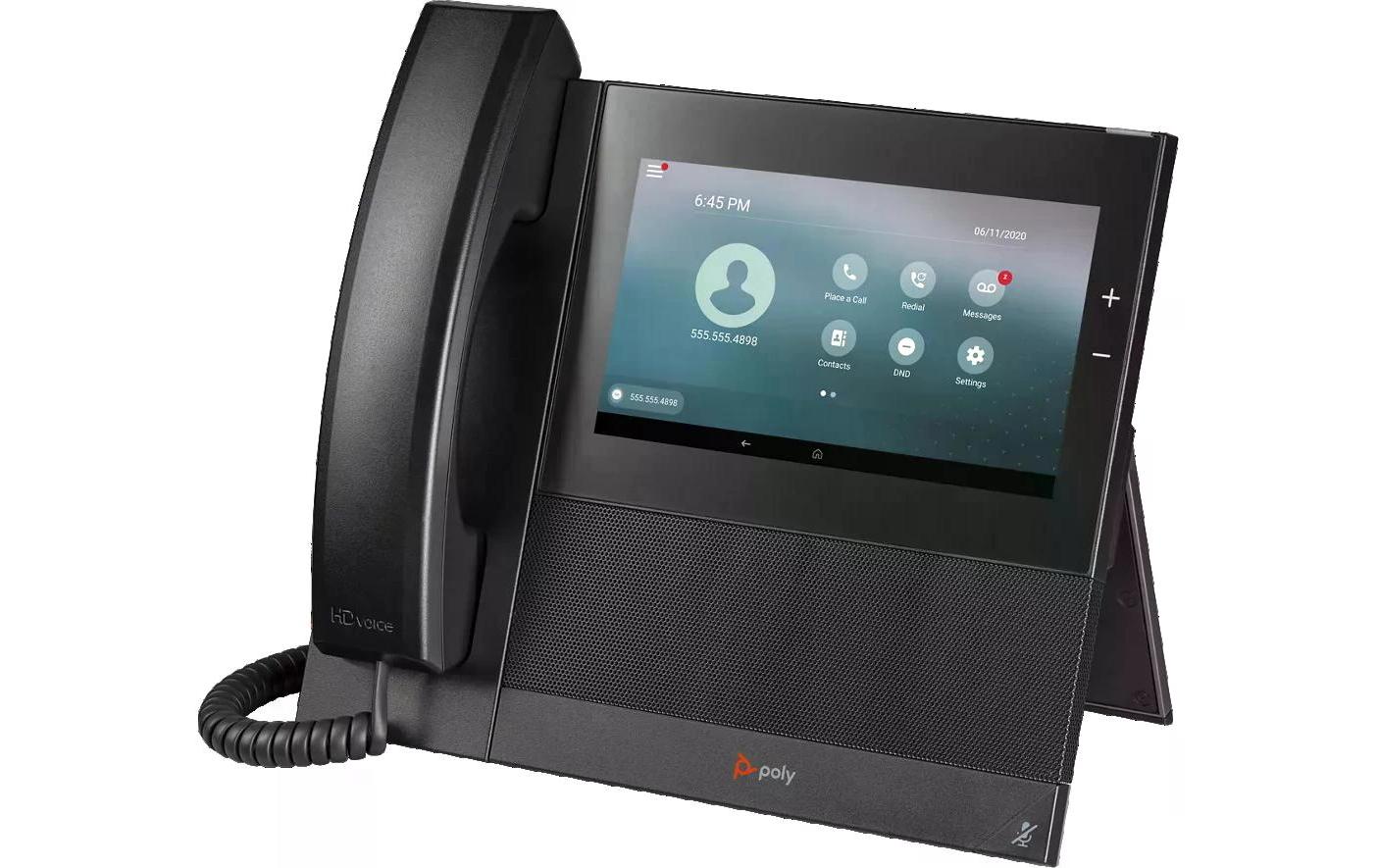 Poly Tischtelefon CCX 600 SIP Schwarz Poly Tischtelefon CCX 600 SIP Schwarz