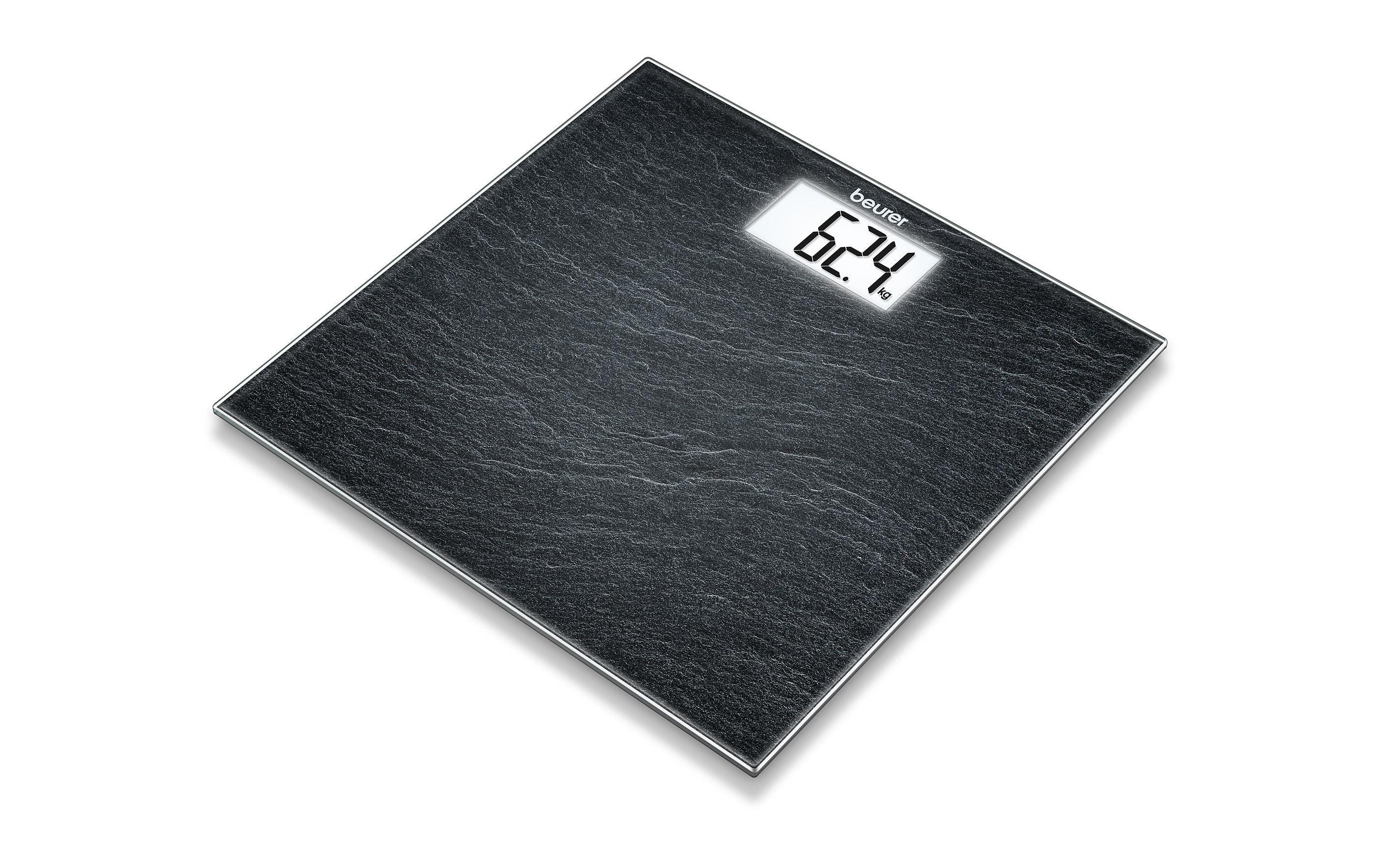 Beurer Personenwaage GS03 Slate Schwarz Beurer Personenwaage GS03 Slate Schwarz