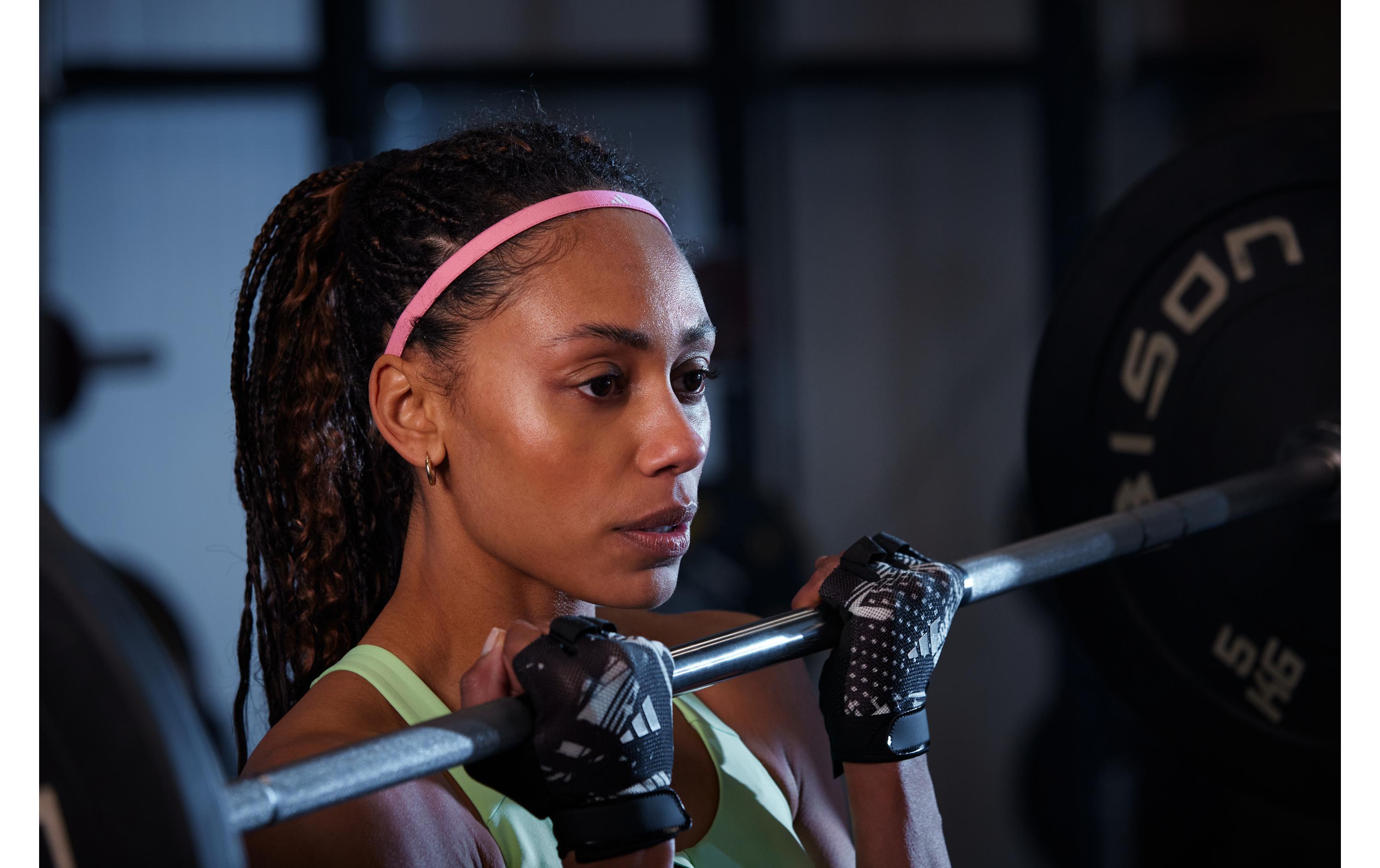 adidas Hairbands Lila/Pink/Weiss