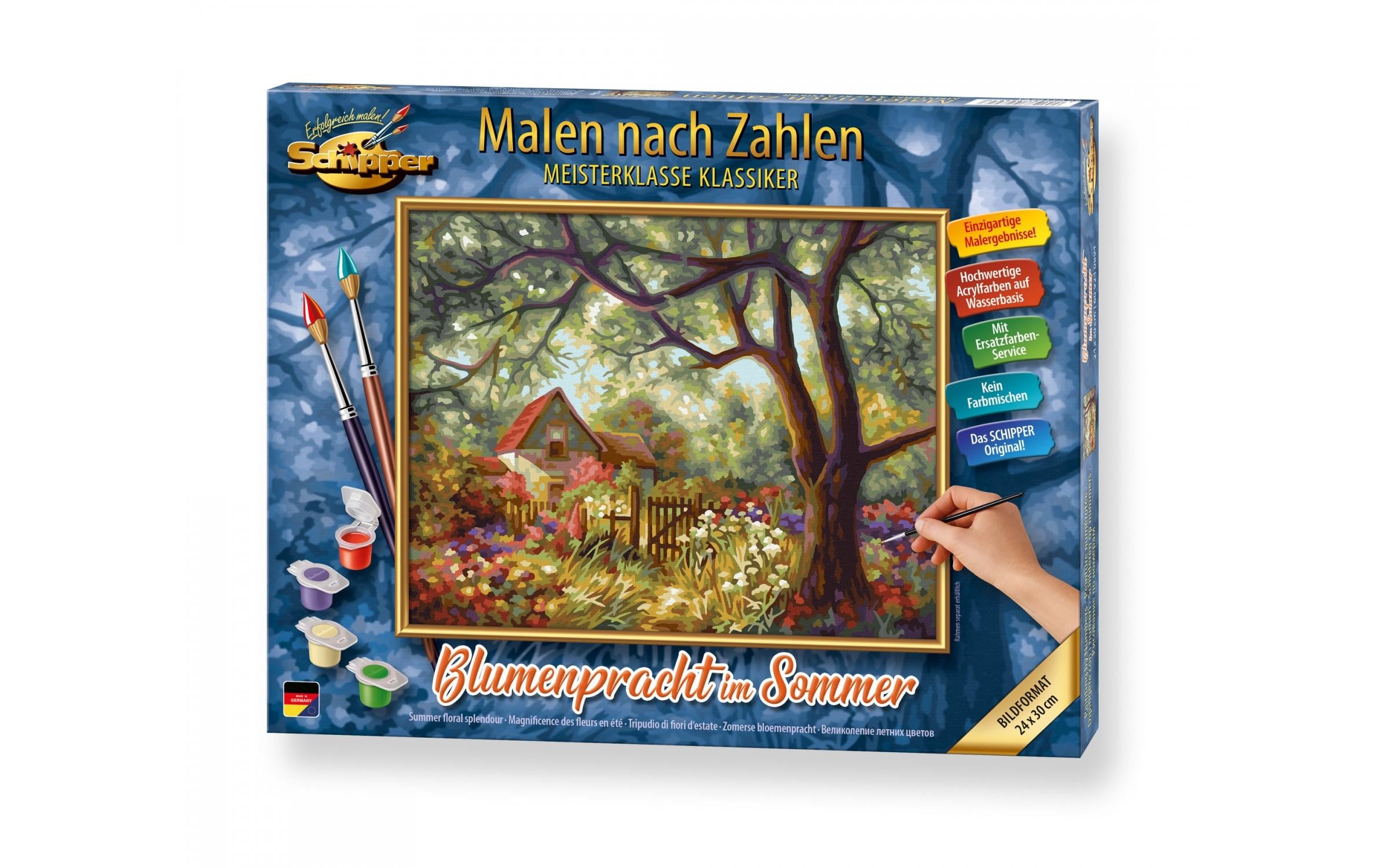 Schipper Malen nach Zahlen Blumenpracht im Sommer