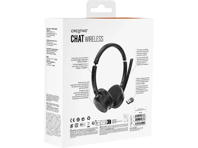 CREATIVE Headset Chat Wireless