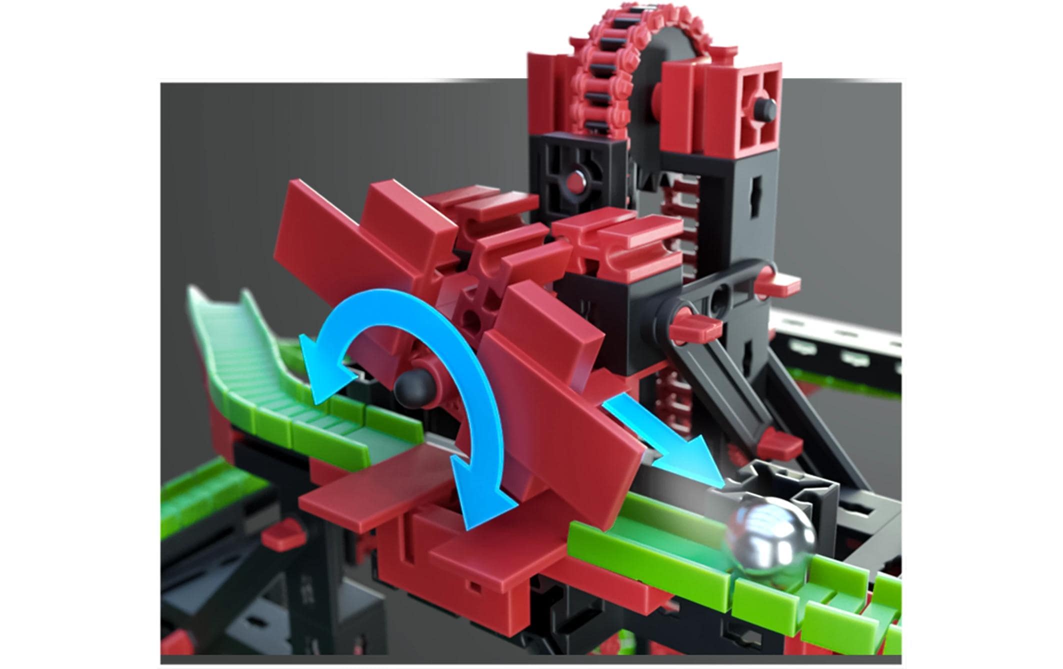 Fischertechnik Kugelbahn Dynamic L2 Fischertechnik Kugelbahn Dynamic L2