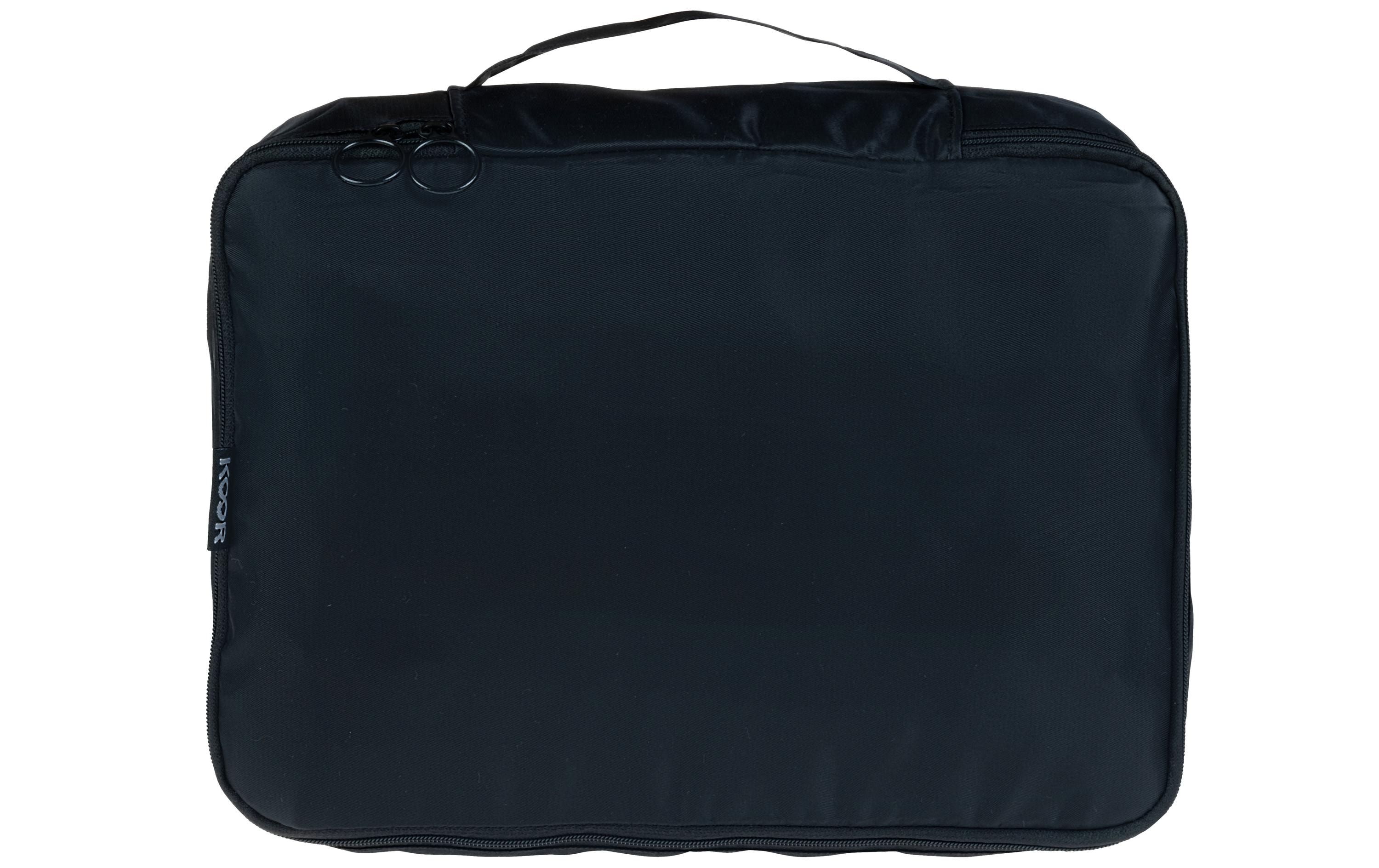 KOOR Kleiderbeutel Reesa, Grösse S, 2er-Pack, Schwarz