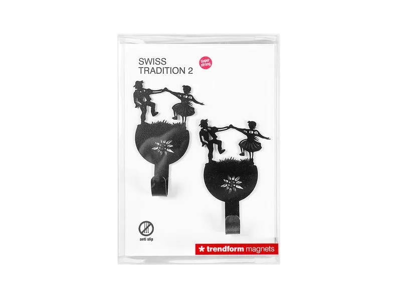Trendform Magnethaken SWISS TRADITION 2 2er Set anti-slip Trendform Magnethaken SWISS TRADITION 2 2er Set anti-slip