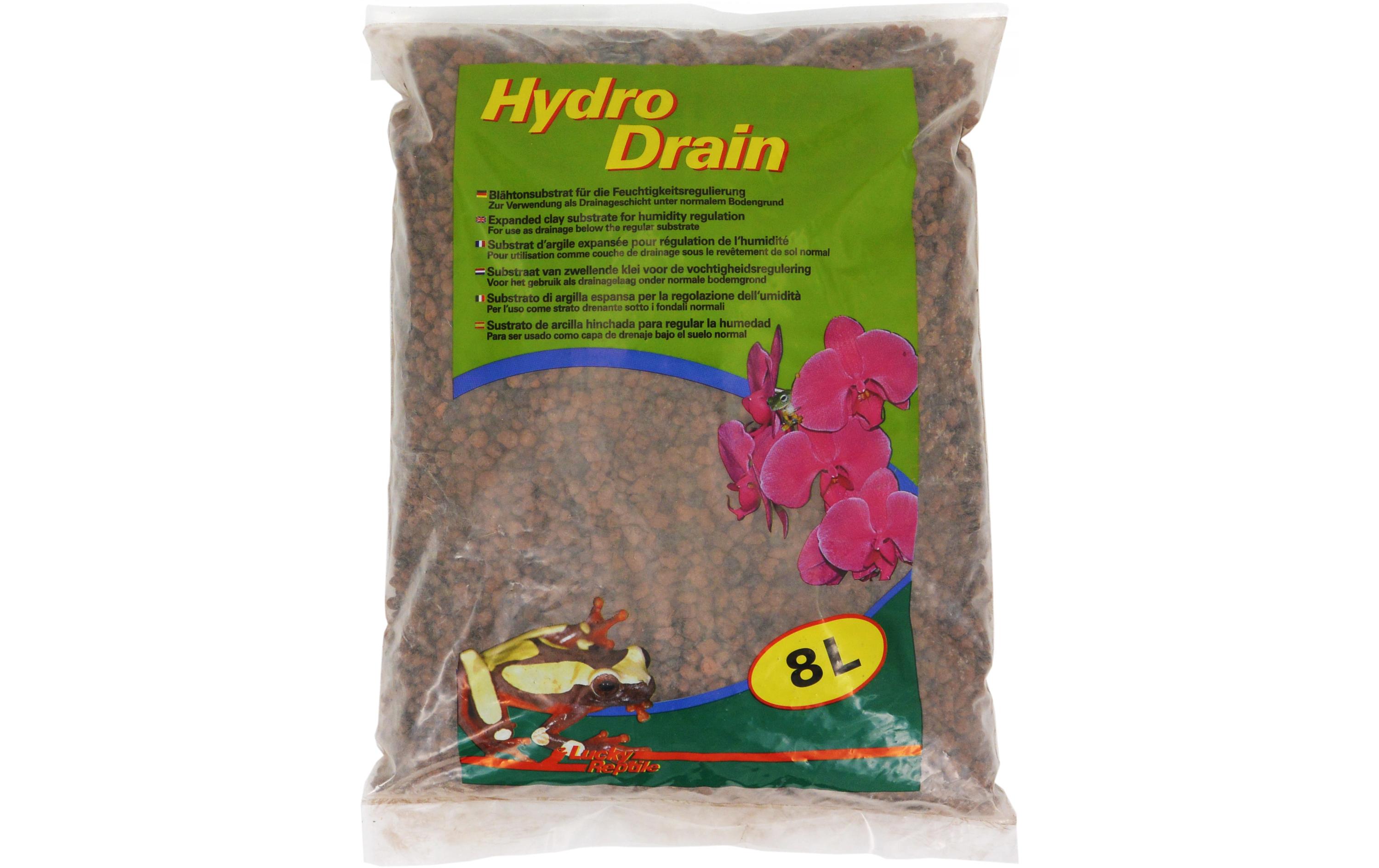 Lucky Reptile Bodensubstrat Hydro Drain 8 l