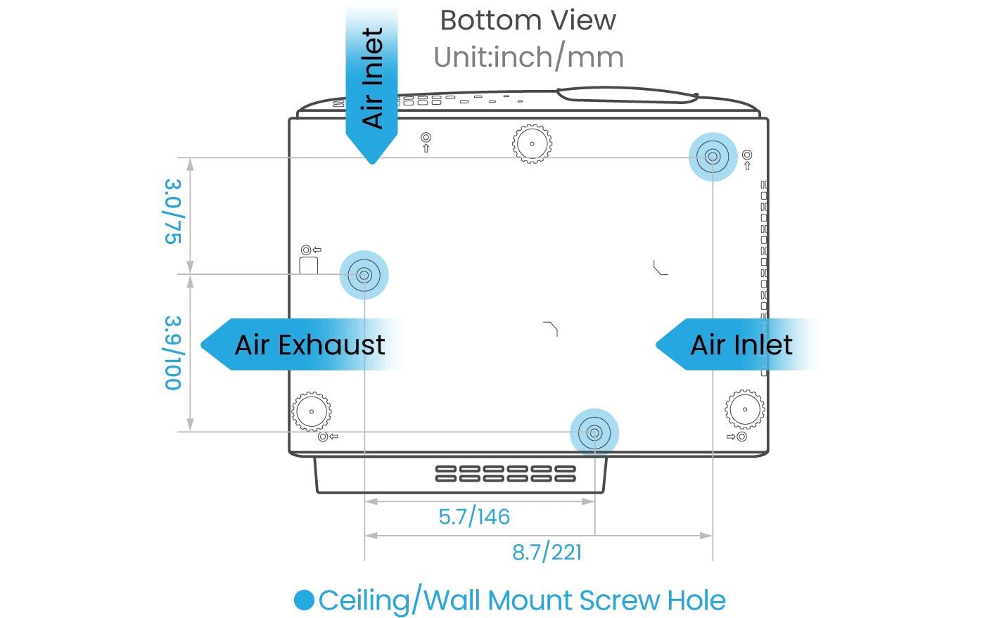 BenQ Projektor TK710STi