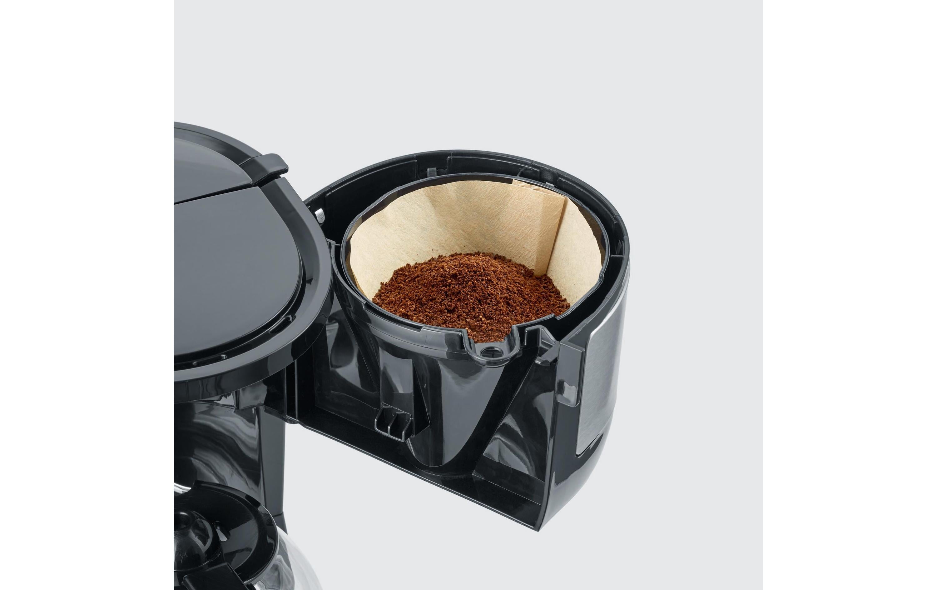 Severin Filterkaffeemaschine KA 4808 Schwarz/Silber