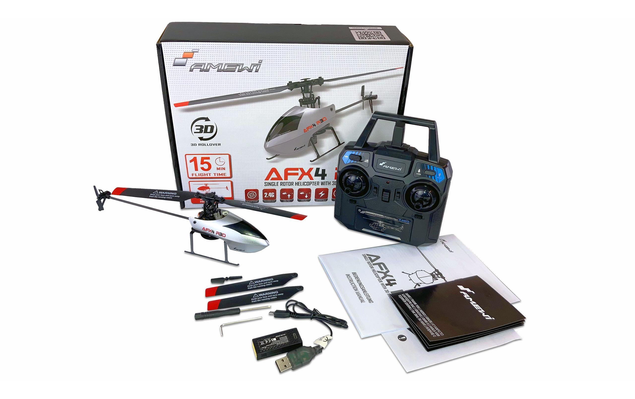Amewi Helikopter AFX4 R3D, 4-Kanal RTF