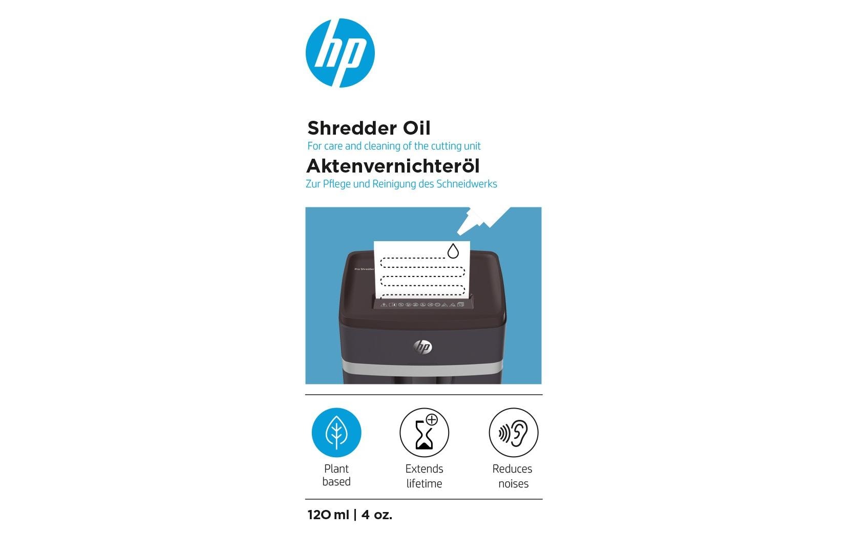 HP Spezial-Öl für Aktenvernichter 0.12 l