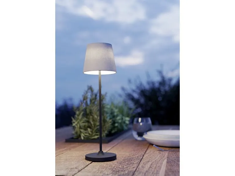 EGLO Leuchten Tischleuchte Leonero Akku H:340 LED-CCT Touch Weiss EGLO Leuchten Tischleuchte Leonero Akku H:340 LED-CCT Touch Weiss