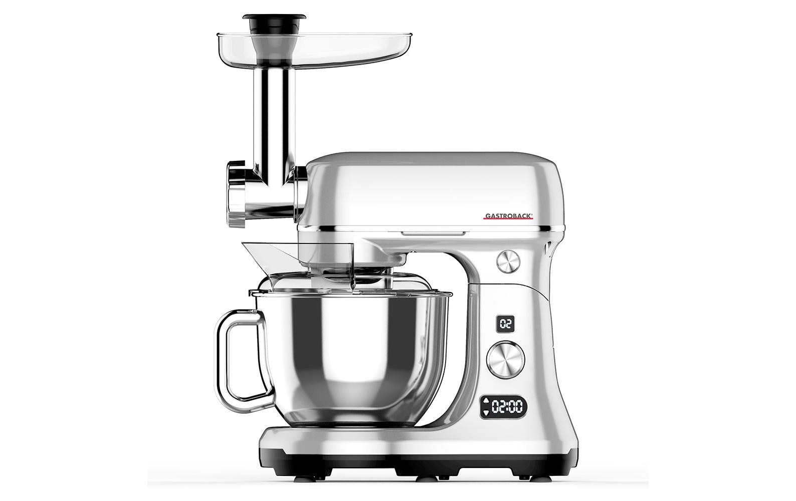 Gastroback Küchenmaschine Advanced Digital Silber Gastroback Küchenmaschine Advanced Digital Silber