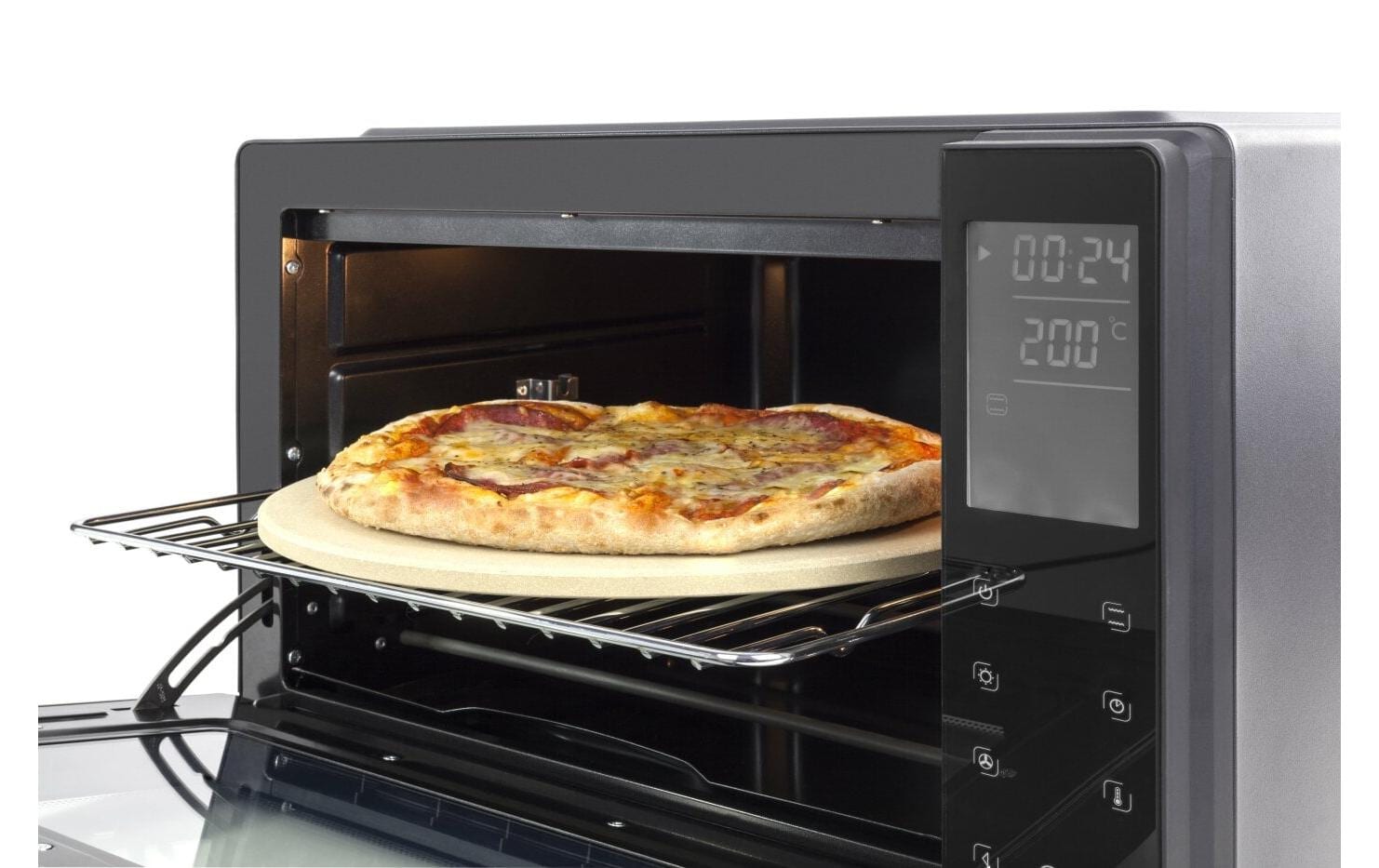 Caso Backofen TO 26 Electronic 26 l, Schwarz