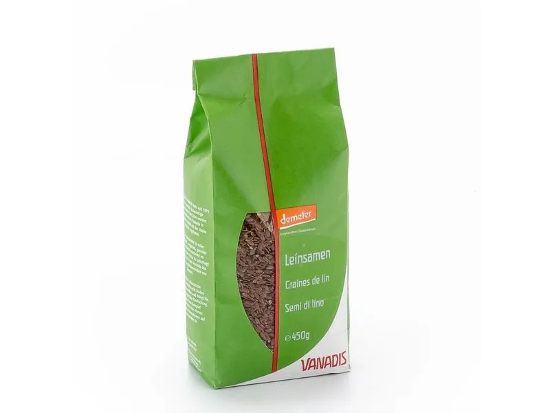 Vanadis Leinsamen, Demeter 450 g Vanadis Leinsamen, Demeter 450 g
