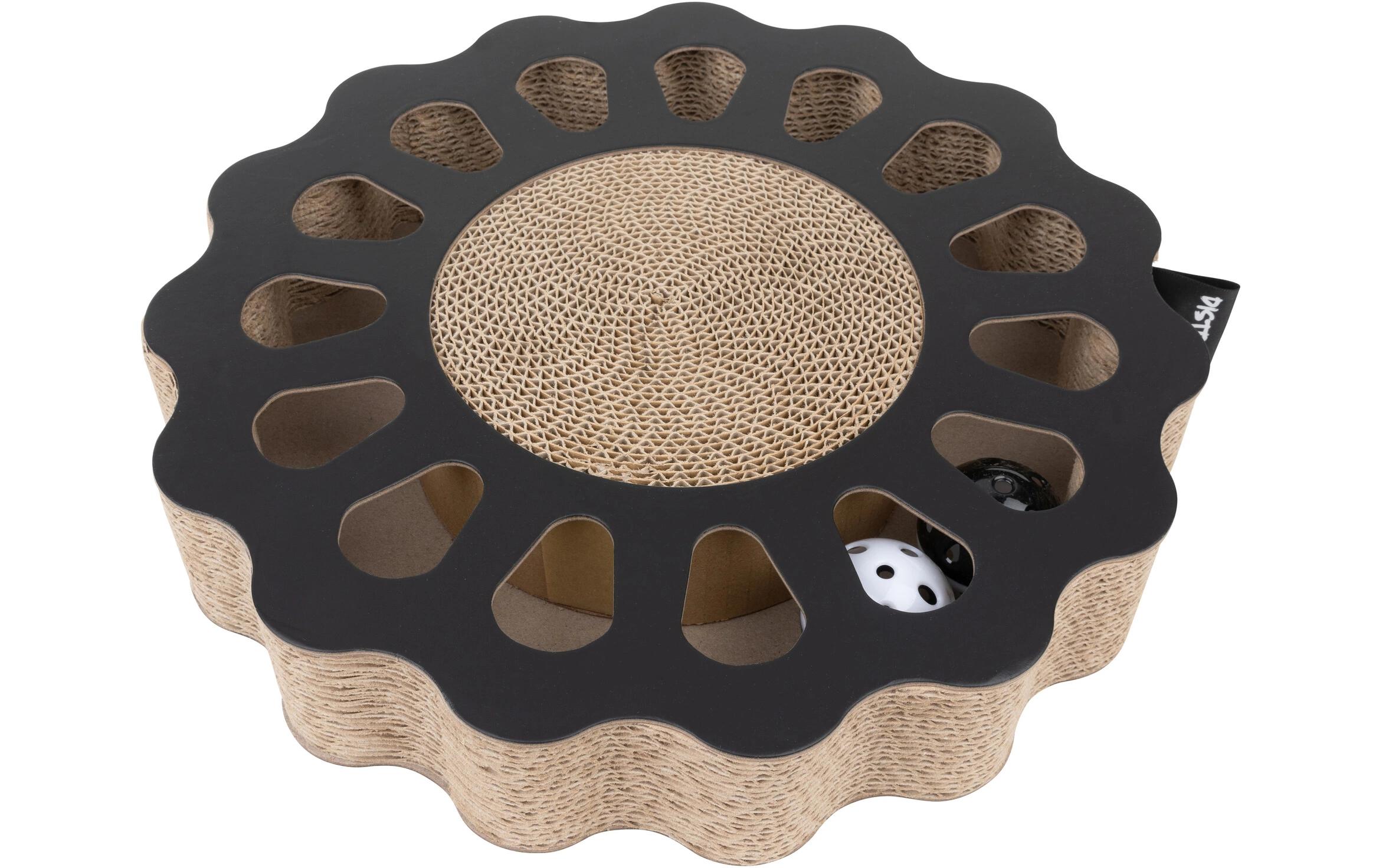 District 70 Katzen-Spielzeug Spielboard Sunny Black, 32 x 32 x 6 cm District 70 Katzen-Spielzeug Spielboard Sunny Black, 32 x 32 x 6 cm