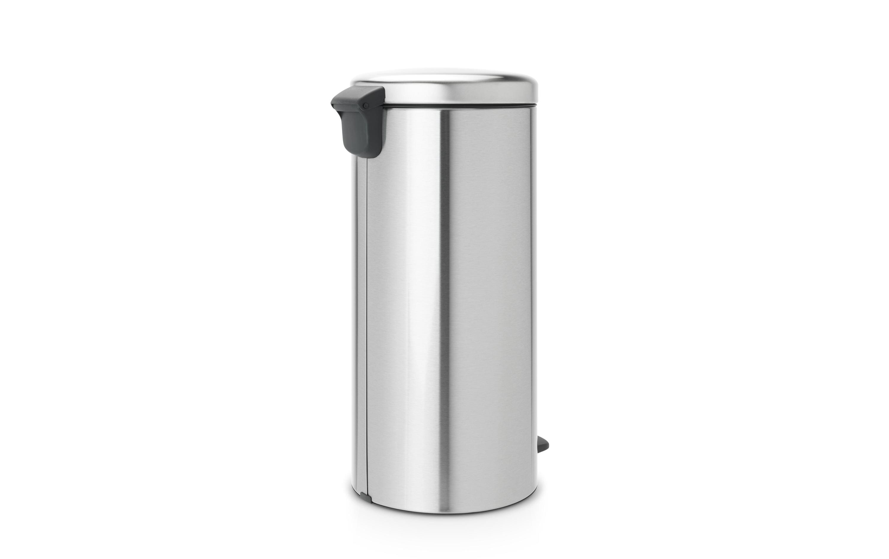 Brabantia Treteimer NewIcon Fingerprint proof 30 l, Matt Steel