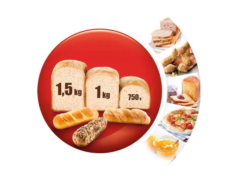 Moulinex Brotbackmaschine Home Bread Baguette OW6101CH 1500 g