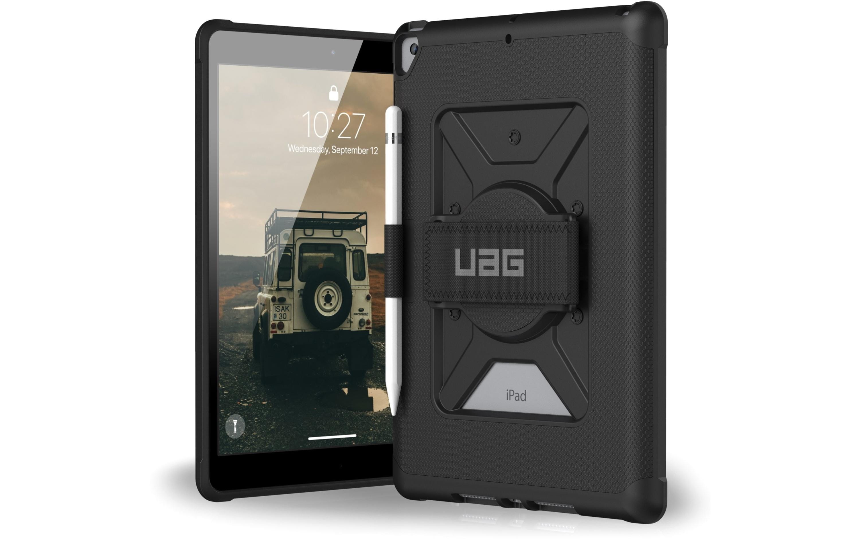 UAG Tablet Back Cover Metropolis Handstrap iPad 10.2 (Gen. 7-9)