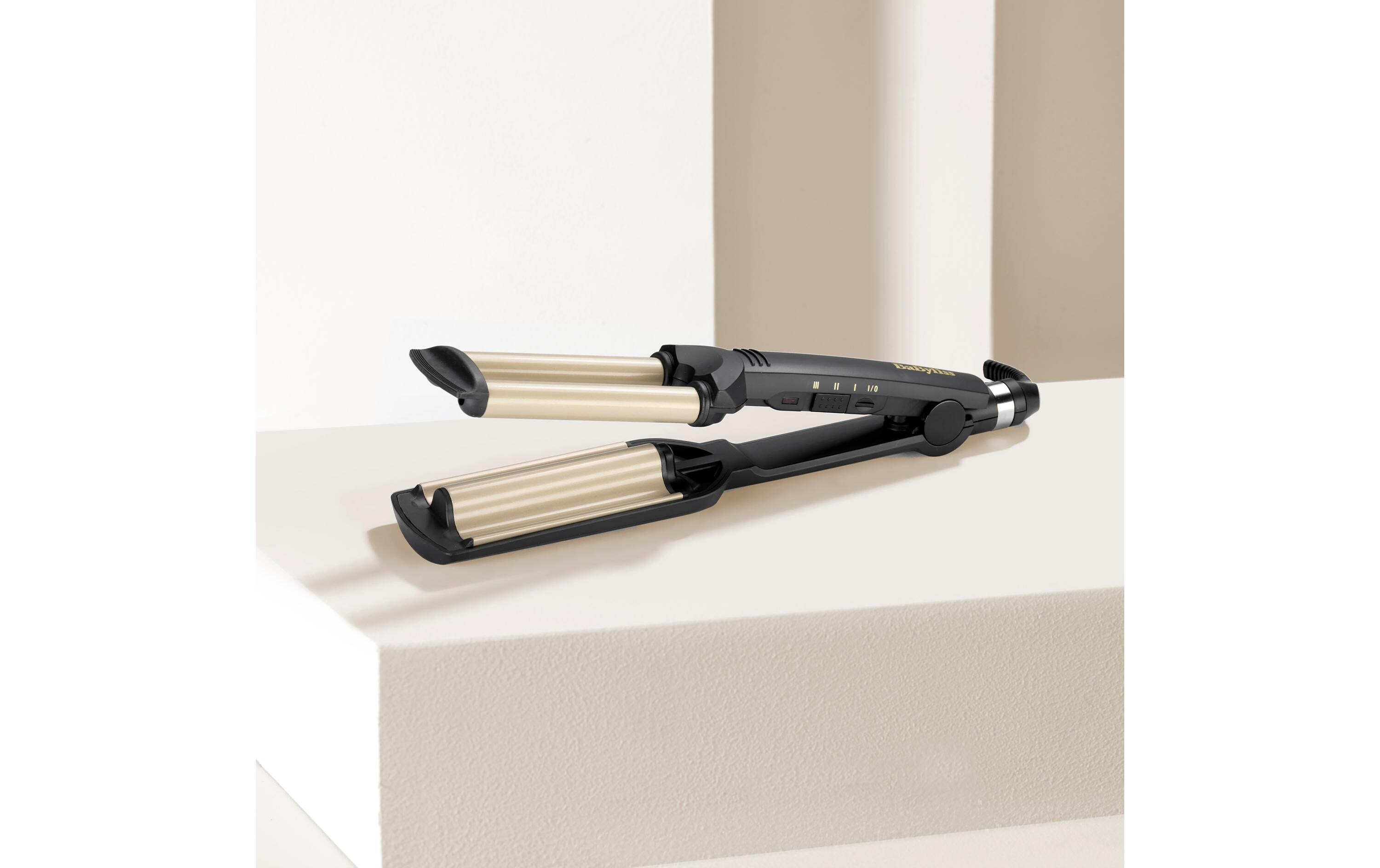 Babyliss Welleneisen Easy Waves C260E Titan-Keramik Schwarz